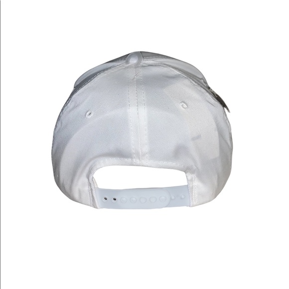 Vintage 90s Cleveland Indians Central Division Champions Patch Snapback Hat - Picture 4 of 7